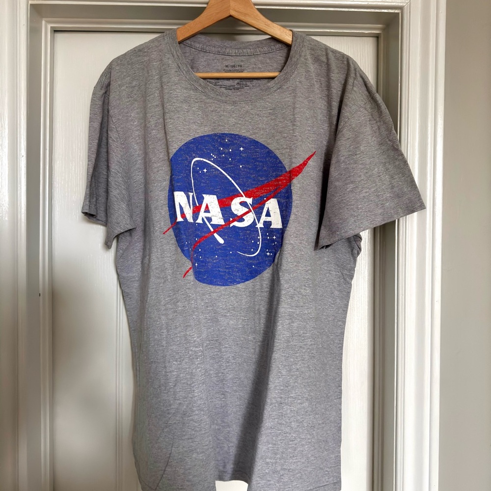 NASA hash grey t-shirt